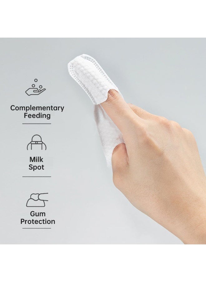 ATRJSZ 30PCS Baby Finger Toothbrush Toddler Newborn Tooth and Gum Wipes Infant Mouth Cleaner to Train Your Child Healthy Oral Habits - Image 2